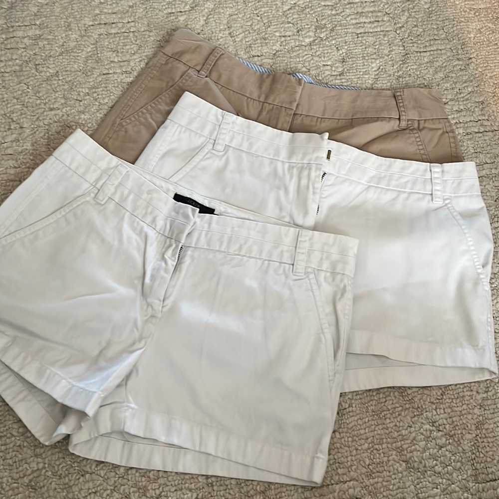 Jcrew chino shorts pack of 3